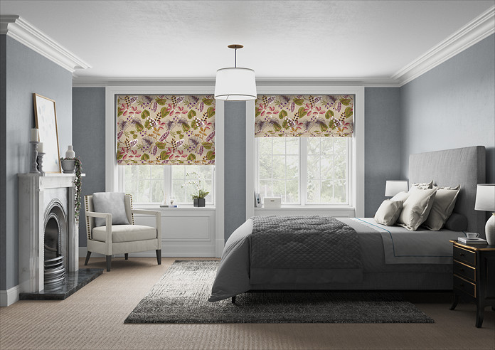 Fandango, Cranberry - Roman Blind - Image 5